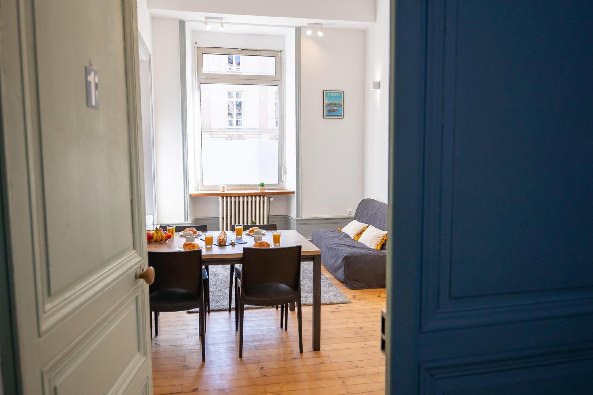 Appart De Charme Hypercentre Apartment Angers Exterior photo